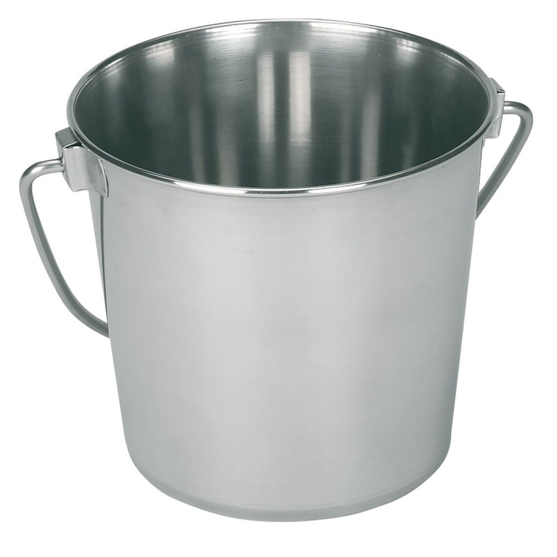 Rustfri stålspand 5,7 l L27cm Rustfri stålspand 5,7 l L27cm