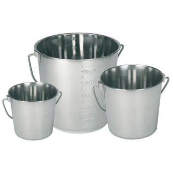 Spand i rustfrit stål 8,5 l L30cm Spand i rustfrit stål 8,5 l L30cm