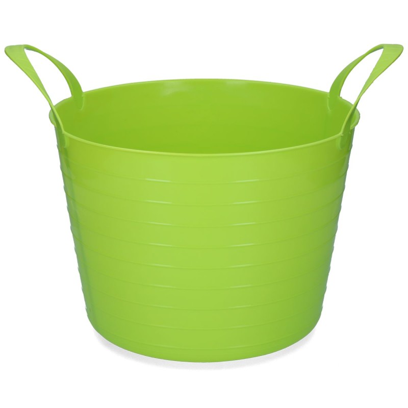 Spand V-Trug Flexi 40 l limegrøn L43.5cm Spand V-Trug Flexi 40 l limegrøn L43.5cm