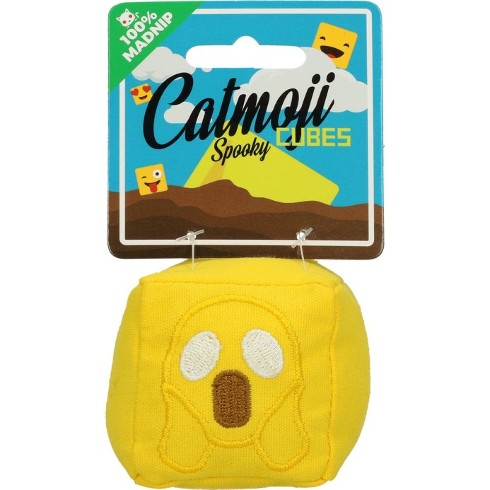 Kube Uhyggelig Kattelegetøj Catmoji