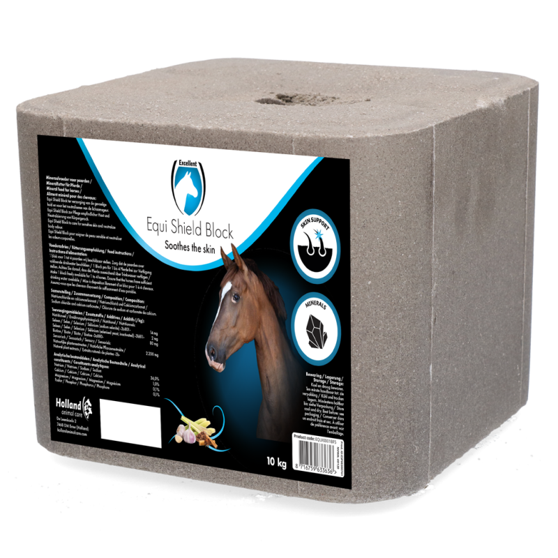 Excellent Horse Sheild Slikkesten 10 kg Excellent Horse Sheild Slikkesten 10 kg