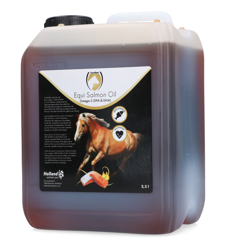 Excellent Horse Lakse Olie 2,5 liter Excellent Horse Lakse Olie 2,5 liter