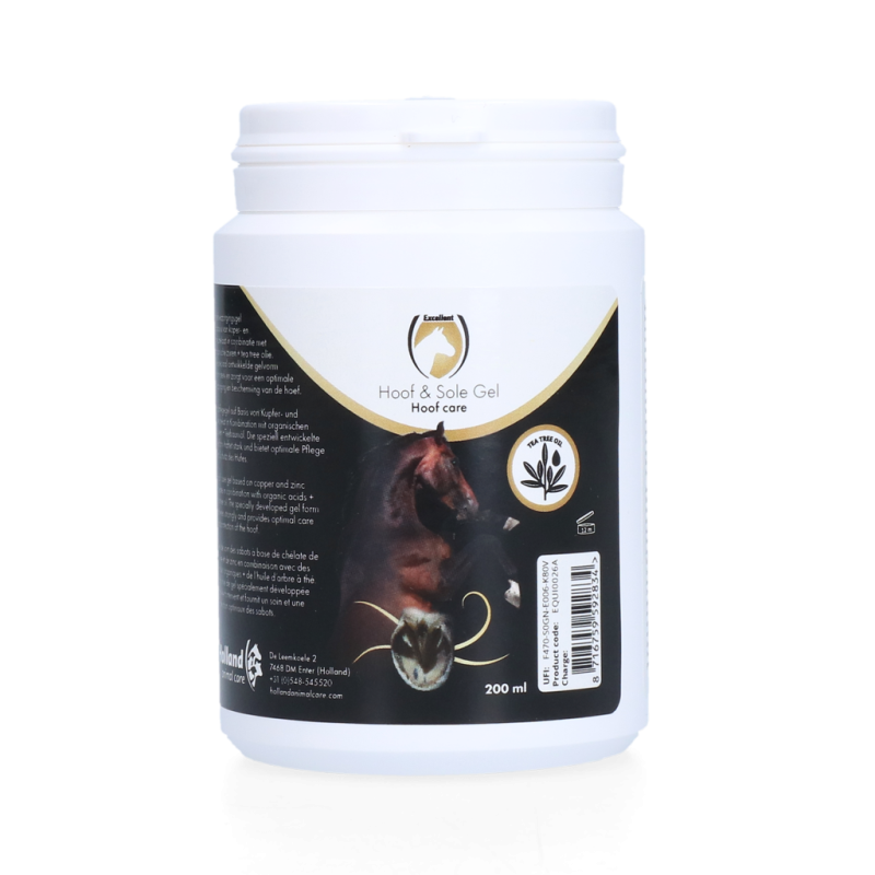 Excellent Horse hovgel med tea tree-olie, kobber og zink 200 ml Excellent Horse hovgel med tea tree-olie, kobber og zink 200 ml