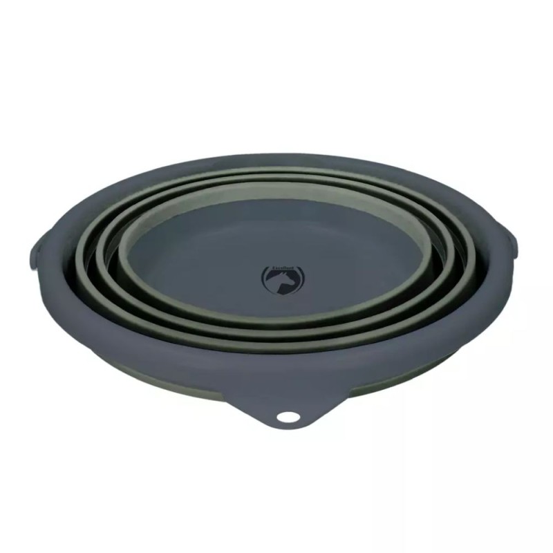 Excellent Horse Sammenklappelig spand grøn/grå