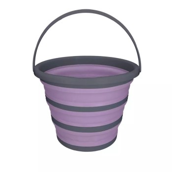 Excellent Horse Sammenklappelig spand lilla/grå