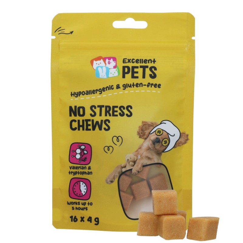 DATO - udløbet - No Stress Soft Chews 16 godbidder Excellent Pets DATO - udløbet - No Stress Soft Chews 16 godbidder Excellent Pets