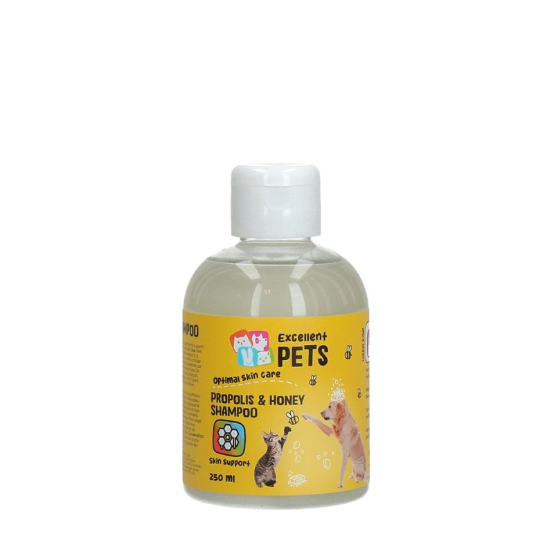 Shampoo til hund og kat - Propolis & Honey - 250 ml - Excellent Pets Shampoo til hund og kat - Propolis & Honey - 250 ml - Excellent Pets