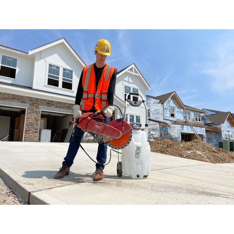 Beton vognstryksprøjte Batteri 34 liter FlowZone Beton vognstryksprøjte Batteri 34 liter FlowZone