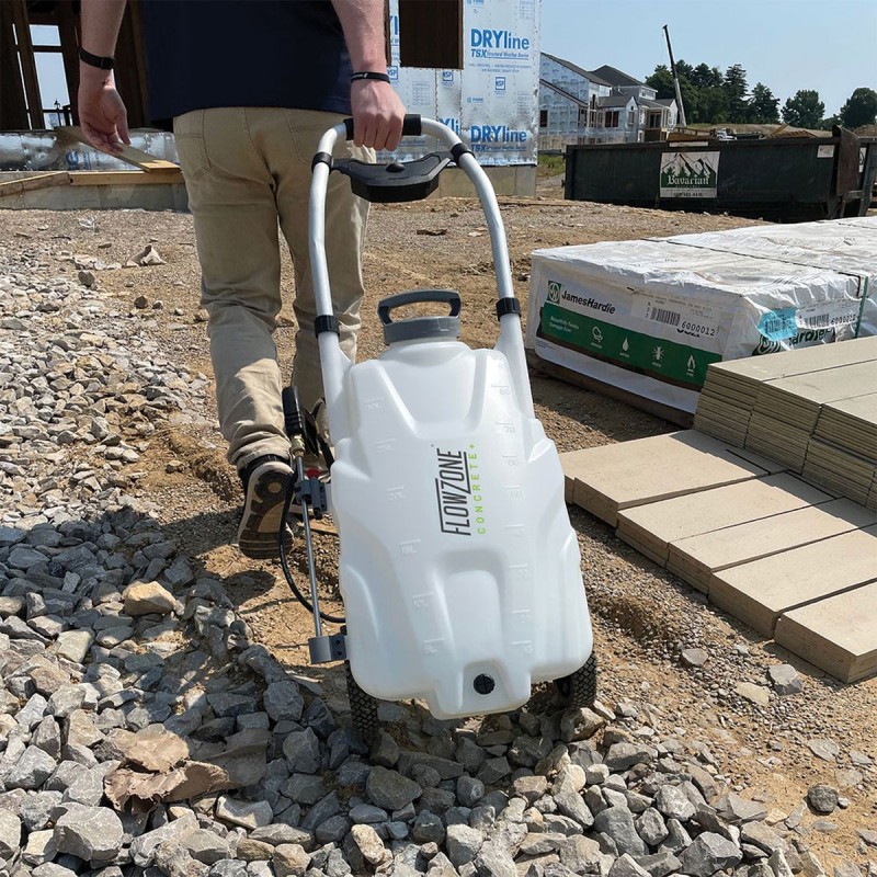 Beton vognstryksprøjte Batteri 34 liter FlowZone Beton vognstryksprøjte Batteri 34 liter FlowZone