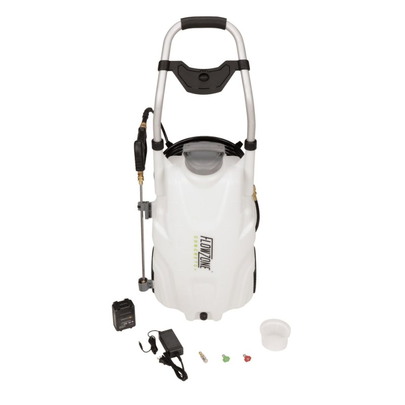 Beton vognstryksprøjte Batteri 34 liter FlowZone Beton vognstryksprøjte Batteri 34 liter FlowZone