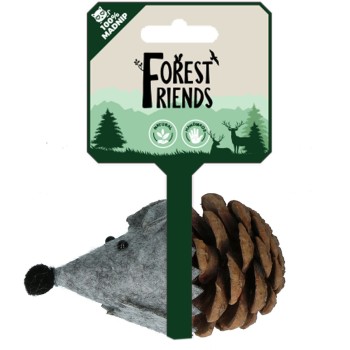 Mus Grå Kattelegetøj Forest Friends
