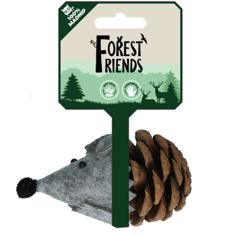 Forest Friends Mus Grå Forest Friends Mus Grå