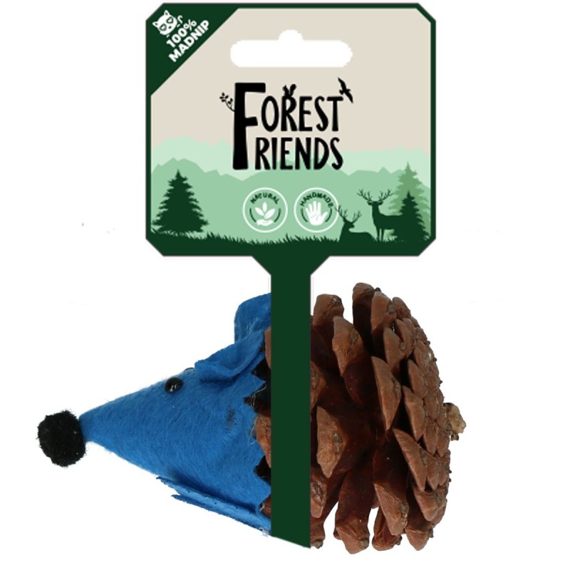Mus Blå Kattelegetøj Forest Friends