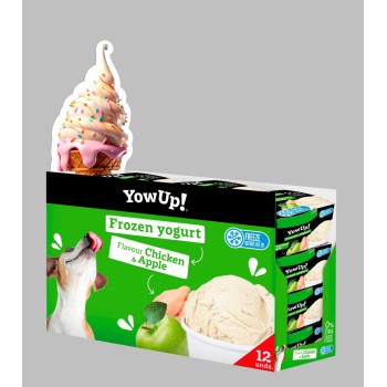 Frossen yoghurt kylling og æble YowUp! Frossen yoghurt kylling og æble YowUp!