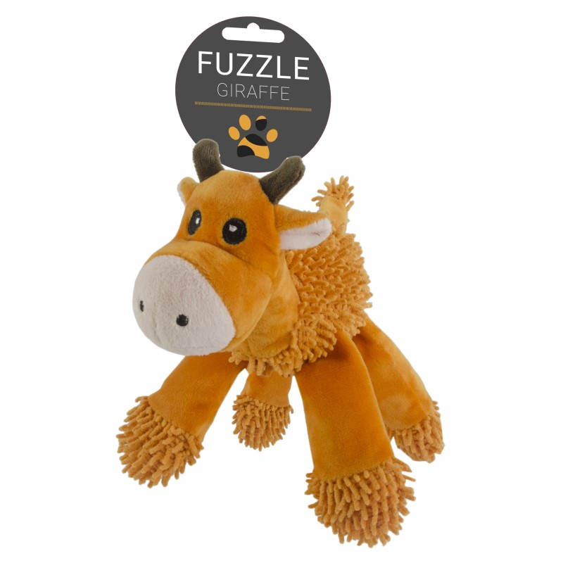Fuzzle med 5 pibelydre giraf Fuzzle med 5 pibelydre giraf