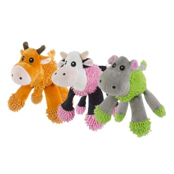 Fuzzle med 5 pibelydre Hippo