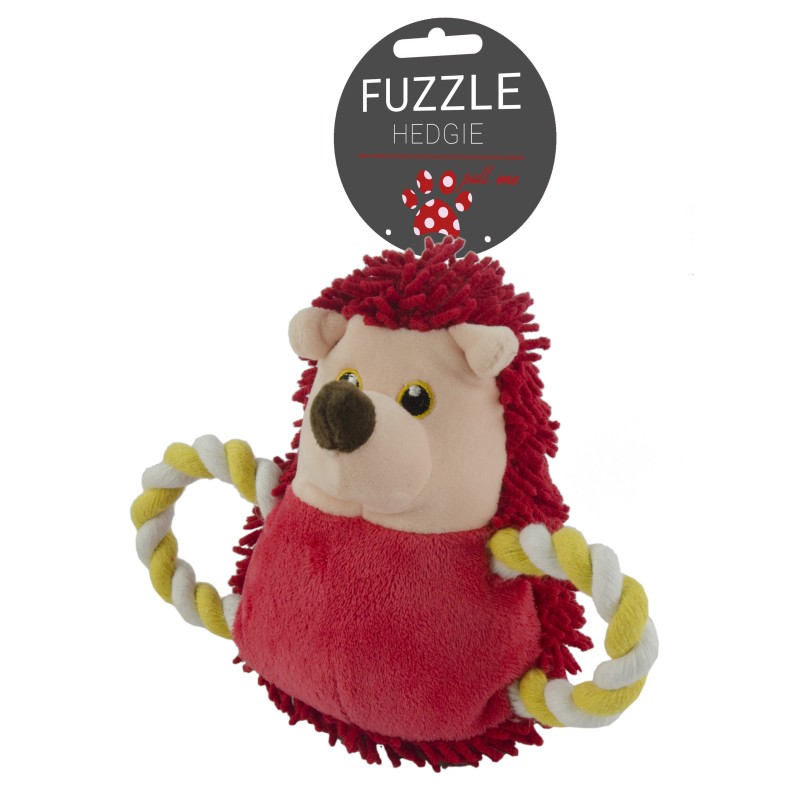 Fuzzle Hedgie Træk mig rød Fuzzle Hedgie Træk mig rød