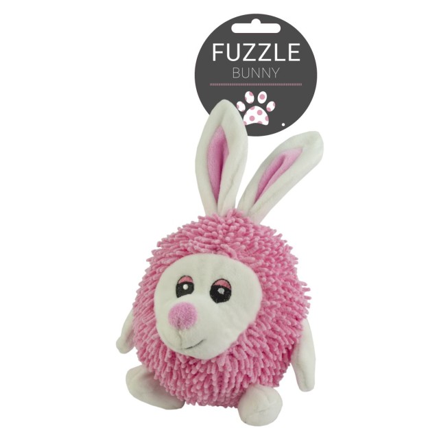 Fuzzle med en pivende kanin