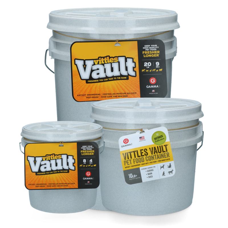 Gamma Vittles Vault Outback udendørs foderspand 22 l Gamma Vittles Vault Outback udendørs foderspand 22 l