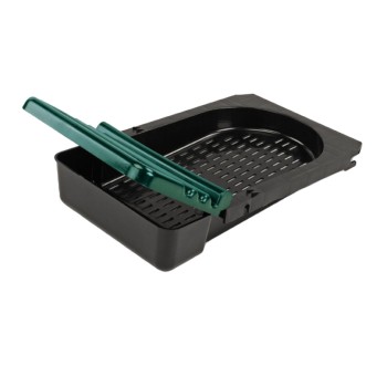 Fjerkrækurv til rede æglæggelse med låg L43cm Fjerkrækurv til rede æglæggelse med låg L43cm