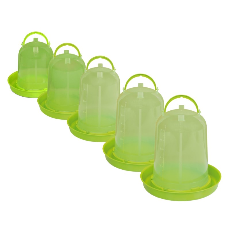 Gaun Drikkekar til fjerkræ, grøn citron, 8 l L31cm Gaun Drikkekar til fjerkræ, grøn citron, 8 l L31cm