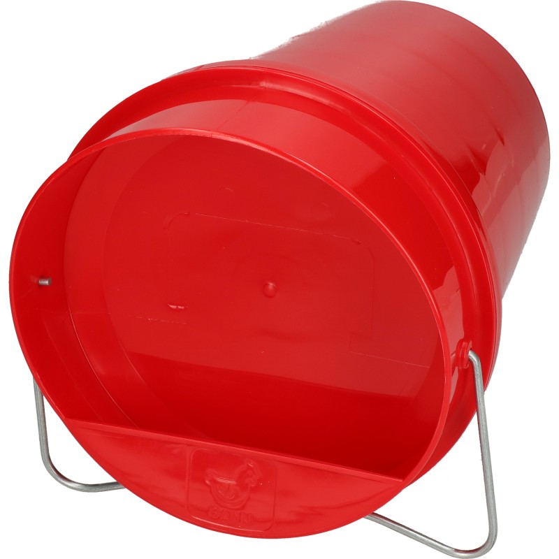 Gaun Drikkespand til fjerkræ i plastik, 6 l, rød L28cm Gaun Drikkespand til fjerkræ i plastik, 6 l, rød L28cm