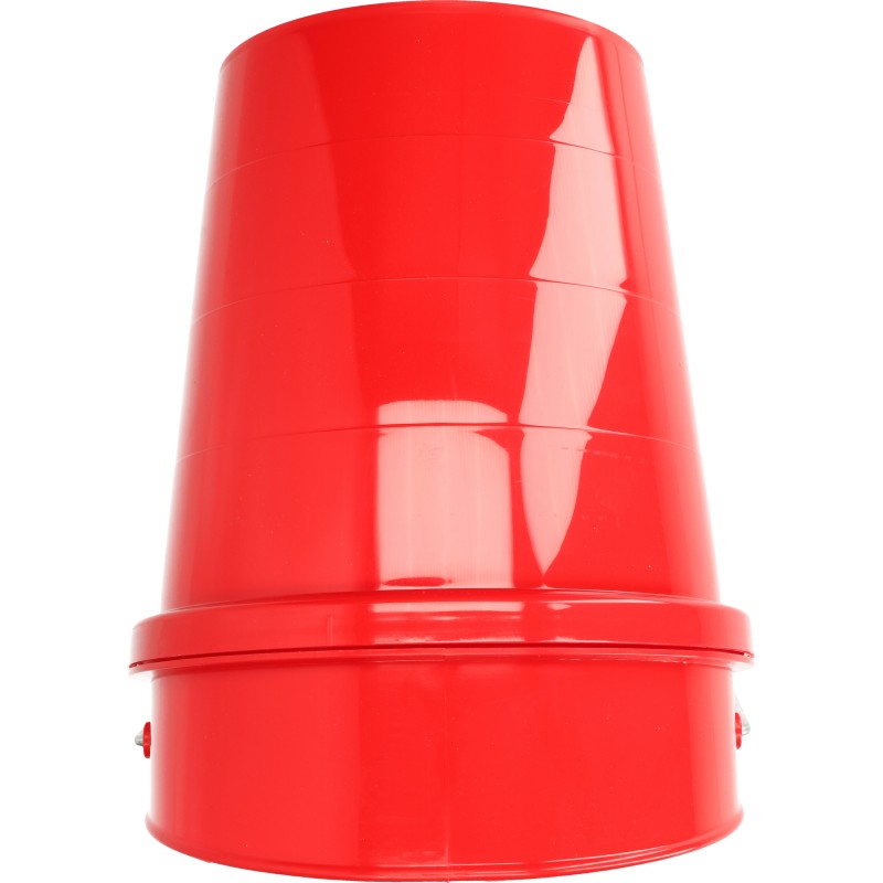 Gaun Drikkespand til fjerkræ i plastik, 6 l, rød L28cm Gaun Drikkespand til fjerkræ i plastik, 6 l, rød L28cm