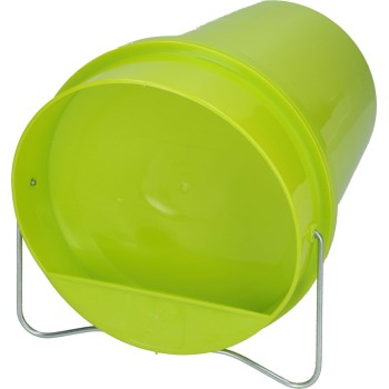 Drikkespand til fjerkræ i plastik, 6 l, grøn citron Gaun