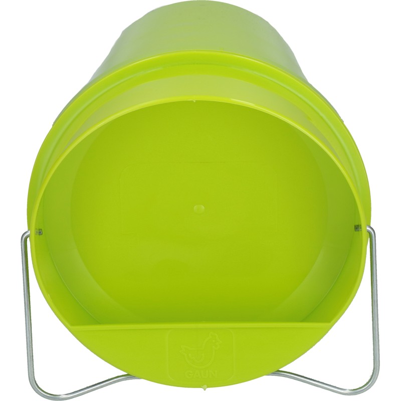 Gaun Drikkespand til fjerkræ i plastik, 6 l, grøn citron L28cm Gaun Drikkespand til fjerkræ i plastik, 6 l, grøn citron L28cm