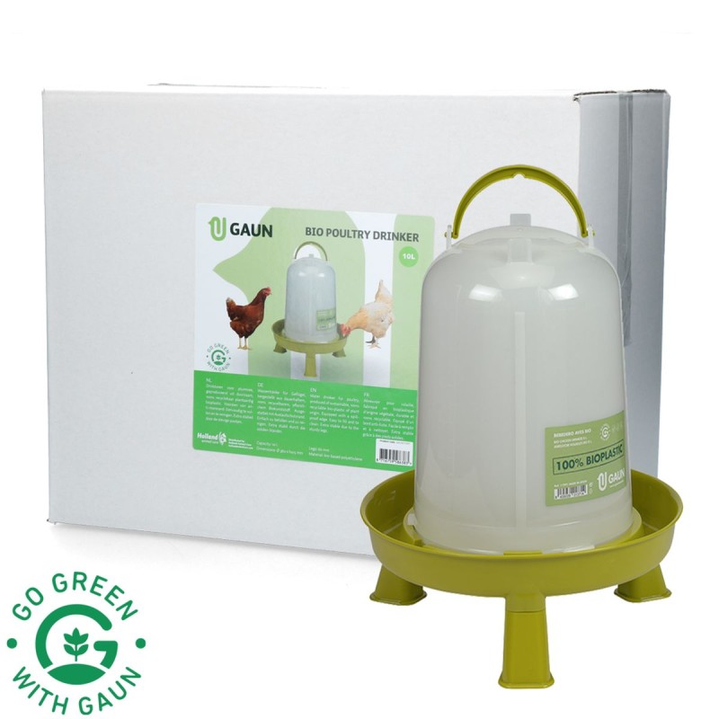 Drikkekar med ben Bio Green Lemon 10 liter Gaun