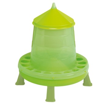 Fjerkræfoderautomat med ben, grøn citron, 8 kg Gaun Fjerkræfoderautomat med ben, grøn citron, 8 kg Gaun