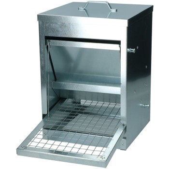 Fjerkræfoderstation galvaniseret 5 kg Gaun Fjerkræfoderstation galvaniseret 5 kg Gaun