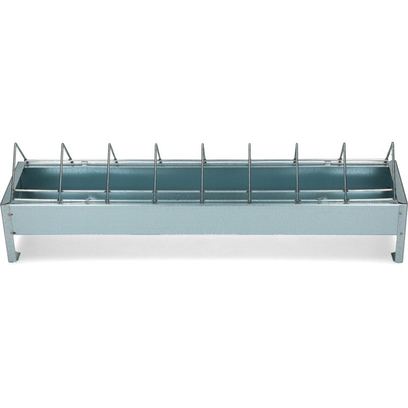 Gaun Fjerkræfoderautomat galvaniseret metal L50cm Gaun Fjerkræfoderautomat galvaniseret metal L50cm