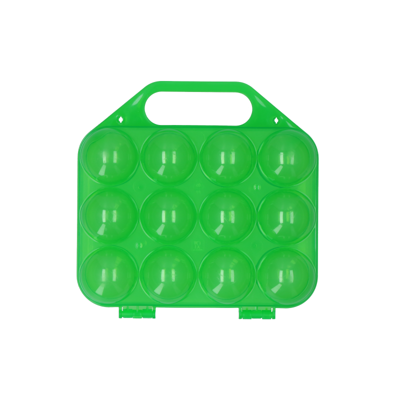 Gaun Æggekasse med fjerkræ, grøn citron L19cm Gaun Æggekasse med fjerkræ, grøn citron L19cm