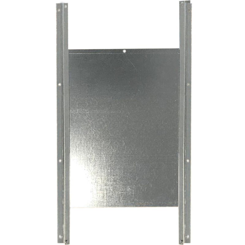 Fjerkræ skydedør metal L50cm Gaun