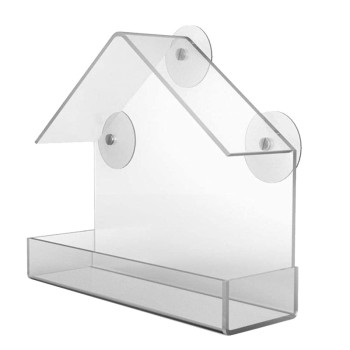 Akryl fuglefoderautomat Gaun Akryl fuglefoderautomat Gaun