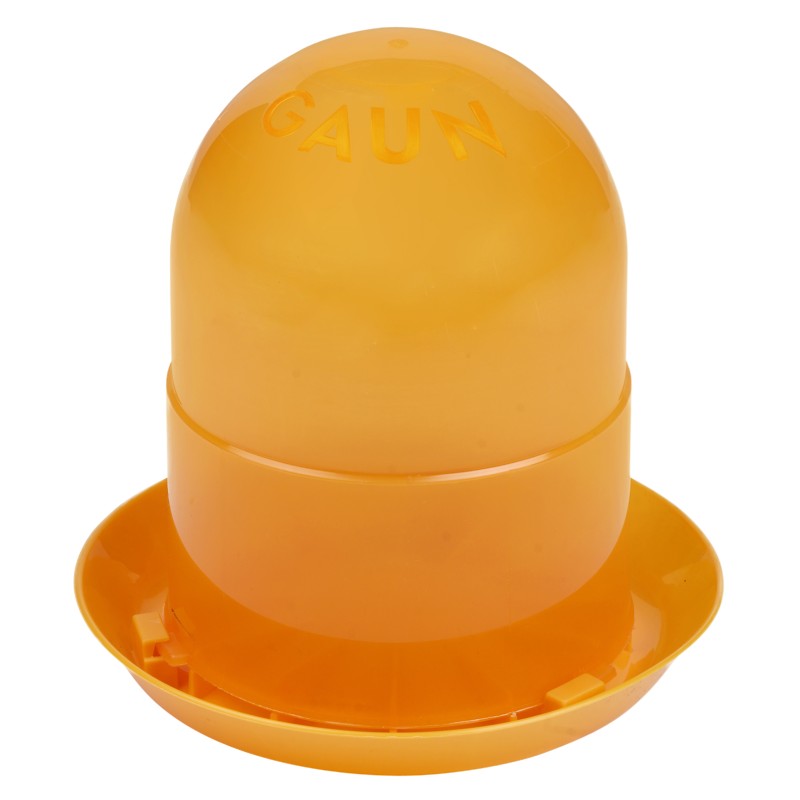 Gaun Foderautomat til fjerkræ, orange, 2 kg L24cm Gaun Foderautomat til fjerkræ, orange, 2 kg L24cm