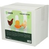 Gaun Foderautomat til fjerkræ, orange, 2 kg L24cm Gaun Foderautomat til fjerkræ, orange, 2 kg L24cm
