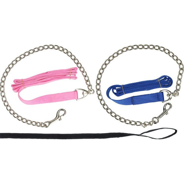 Træktov med kæde sort 250 cm