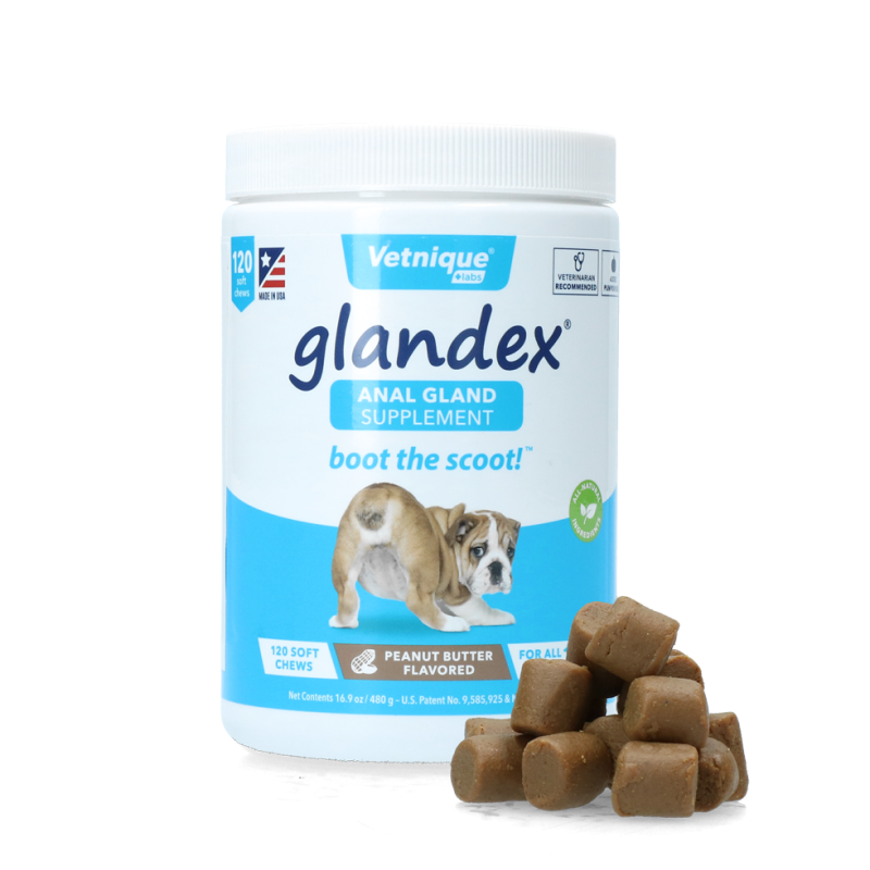 Glandex Bløde tyggetabletter 120 stk. Glandex Bløde tyggetabletter 120 stk.