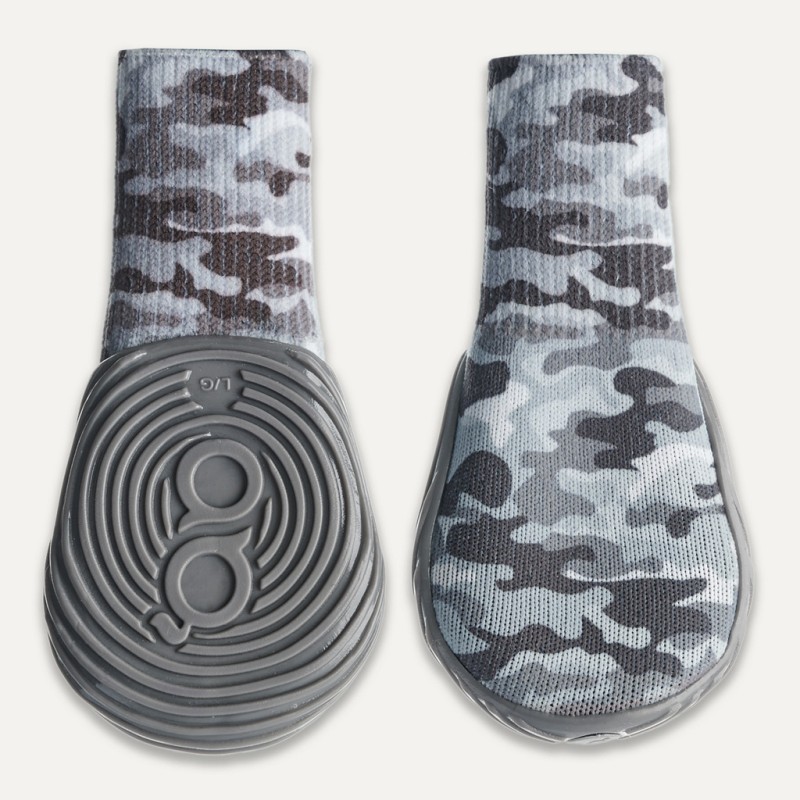 Goo-eez Hundestøvler Ultras 2 stk. pr. pakke S Camo/Grå Goo-eez Hundestøvler Ultras 2 stk. pr. pakke S Camo/Grå