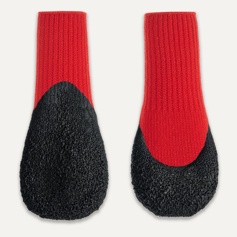 Goo-eez Hundestøvler Lites 4 stk. XL Rød/Sort Goo-eez Hundestøvler Lites 4 stk. XL Rød/Sort