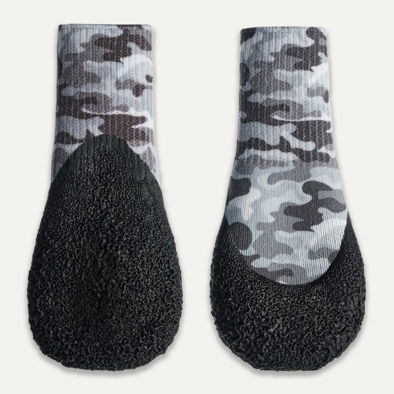 Goo-eez Hundestøvler Lites 4 stk. pr. pakke S Camo/Sort Goo-eez Hundestøvler Lites 4 stk. pr. pakke S Camo/Sort
