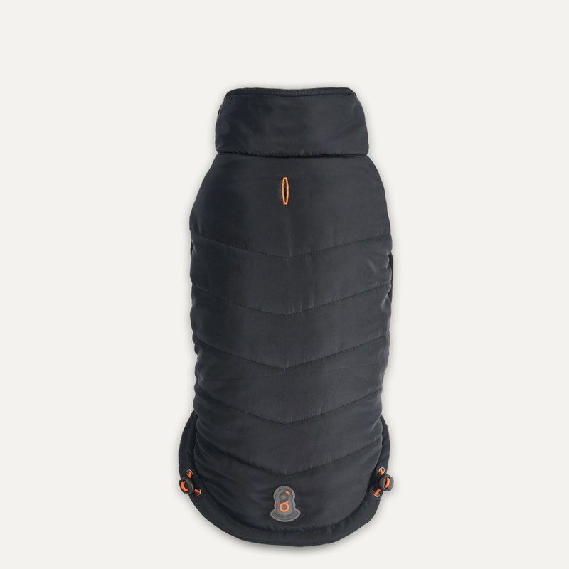 Mock Neck Signature Wrap Jakke S Sort Hundetøj Goo-eez