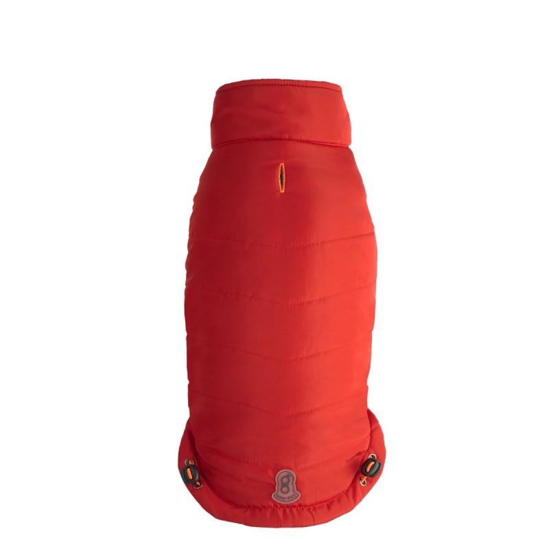 Mock Neck Signature Wrap Jakke XXS Rød/Sort Hundetøj Goo-eez Mock Neck Signature Wrap Jakke XXS Rød/Sort Hundetøj Goo-eez