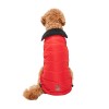 Mock Neck Signature Wrap Jakke L Rød/Sort Hundetøj Goo-eez