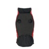 Mock Neck Signature Wrap Jakke L Rød/Sort Hundetøj Goo-eez