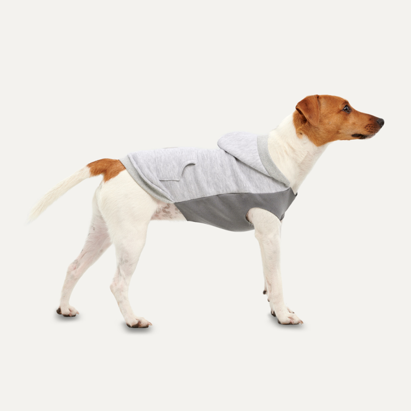 Goo-eez Kangaroo Fleece Hættetrøje S Grå Goo-eez Kangaroo Fleece Hættetrøje S Grå