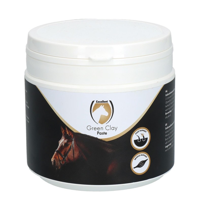 Grøn lerpasta 500 g Excellent Horse