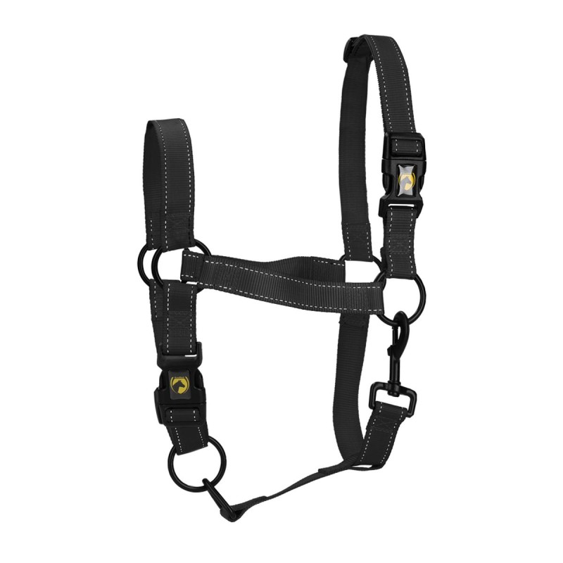 grime sort Pony med kliklås Excellent Premium